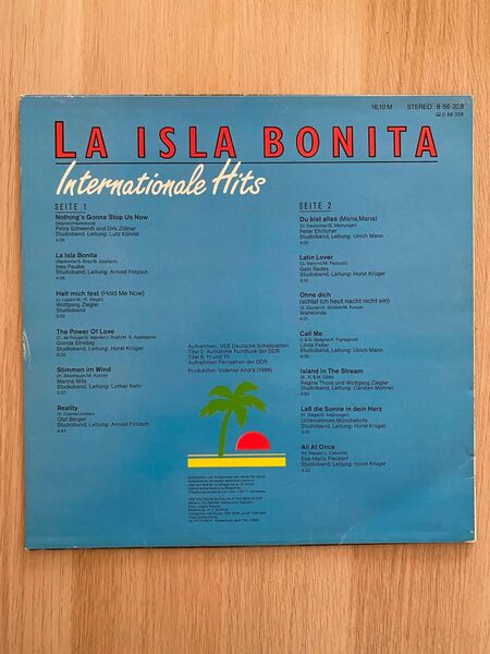 SCHALLPLATTE (La Isla Bonita) - Leipzig Alt-West
