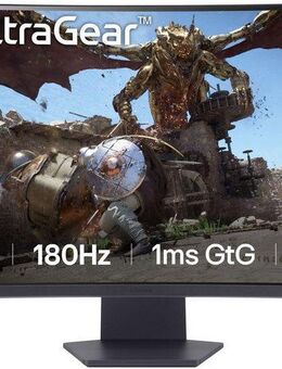 LG 32GS60QX Curved-Gaming-Monitor (80 cm/32 ", 2560 x 1440 px, QHD, 1 ms Reaktionszeit, 180 Hz, VA LED)