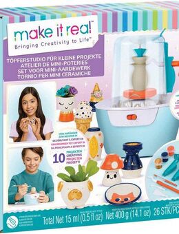 Make it real Kreativset Mini Töpferstudio