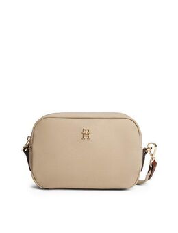 Tommy Hilfiger Mini Bag POPETTE CAMERA BAG, Damen Umhängetasche, Schultertasche mit TH-Schmuckelement
