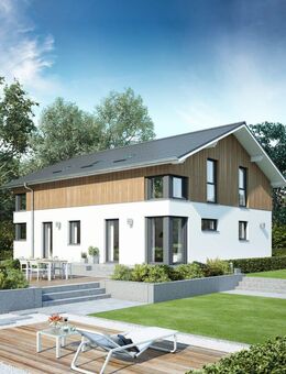 Bestpreisgarantie bei Bien-Zenker - Grundstück mit Bien-Zenker Zweifamilienhaus CEL207 - Lauchringen