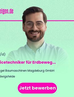 Servicetechniker (w/m/d) für Erdbewegungs-, Verdichtungs- und Straßenbaumaschinen - Ludwigsfelde
