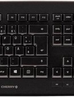 Cherry DW 5100 Kabelloses Tesktopset, Schwarz, USB Tastatur