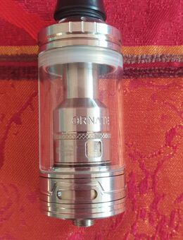 Joyetech Ornate, gebraucht, FP. 12 €. Drip Tip hat einen Kratzer! Verdampfer für E Zigarette, Akkuträger, Mod Box, Vape, Dampfer. - Bühl