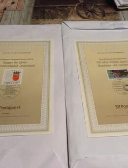 Ersttagesblätter zu veschenken - Stuttgart