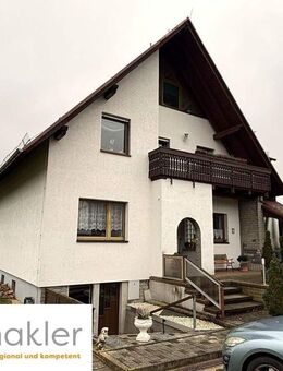 Zweifamilienhaus in Tanna - Wohnen mit Weitblick auf großem Grundstück - Tanna