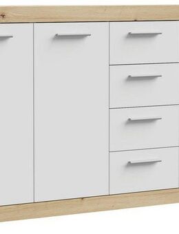 FORTE Sideboard Baccio, Breite 153 cm, Höhe 92 cm, 3 Türen und 4 Schubkästen