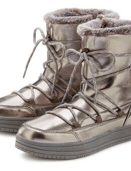 LASCANA Winterboots mit Warmfutter & Glitzerdetail, Snow Boots, Winterstiefel, Stiefelette