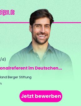 Regionalreferent (m/w/d) im Deutschen Schülerstipendium Region Saarland und Kirn - Saarbrücken