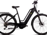 SAXONETTE E-Bike Trekkingrad Quantum Sport, 10 Gang Shimano, Kettenschaltung, Mittelmotor, 540 Wh, Pedelec, Elektrofahrrad für Damen u. Herren