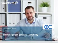 Bid Manager (all genders) - E-Mobility - Köln