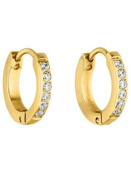 Purelei Paar Creolen Schmuck Geschenk Kaimana Ohrringe, Earring-Kaimana, mit Zirkonia (synth)