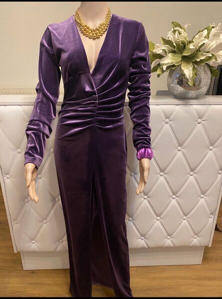 Samt Abend Kleid - Dresden