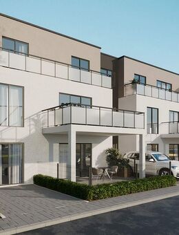 Exklusive, moderne und barrierefreie Erdgeschosswohnung mit Terrasse und kleinem Garten - Seligenstadt