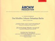 12'' LP Vinyl ARCHIV PRODUKTION "JOHANN SEBASTIAN BACH" [SAPM 198 028 | 1963] - Zeuthen
