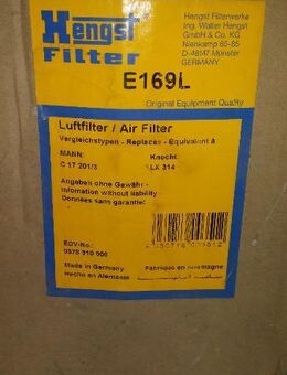 VW T4 TRANSPORTER  LUFTFILTER NEU - Berlin Lichtenberg