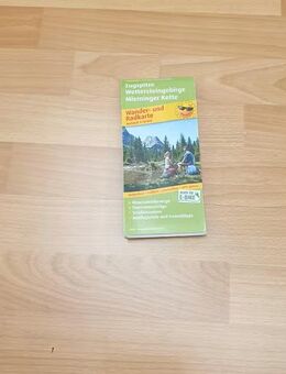 Rad- und Wanderkarte Zugspitze & Wettersteingebirge - Wiesbaden Auringen