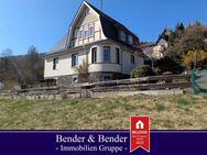 Charakteristisches Einfamilienhaus mit Sauna, großem Garten und einem tollen Naturblick! - Niederdreisbach