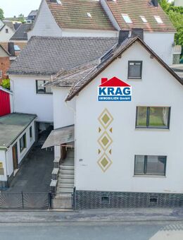 ++ KRAG Immobilien ++ Wohnen und Arbeiten auf einem Grundstück mit Büro und Garage - Dautphetal