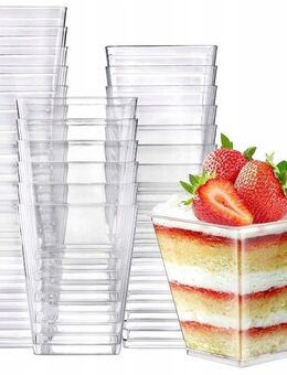 BEHÄLTER BECHER SWEET TABLE FÜR DESSERTS 160ML 20Stk Gastro Restaurant Catering Imbiss Bar - Wuppertal