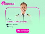 Ausbildung Lokführer:in 2025 - Bamberg