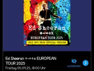Unterrang Reihe 3, 2 Plätze Sheeran Düsseldorf - Duisburg