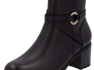 Remonte Stiefelette, Blockabsatz, Herbstmode, Businessschuh mit Innenreißverschluss
