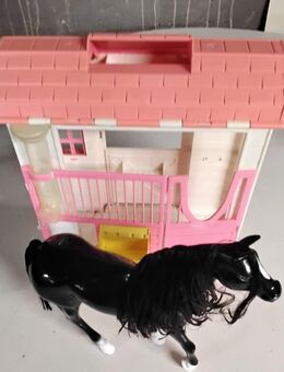 Barbie Pferde Reitstall Pferdetransporter Fahrzeug Einzelkauf möglich! - Willebadessen