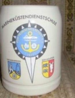 Bundeswehr Marine Krug Marineküstendienstschule 1971 Wappen - Bottrop
