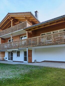 Exklusiver Komfort (2014): 3-Zi-EG-Whg, BARRIEREFREI, 2 Bäder, FBH, Klima mit TG & Stellplatz - Garmisch-Partenkirchen