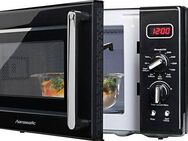 Hanseatic Mikrowelle AG720CE6-PM, Grill, Mikrowelle, 20 l, 5 Leistungsstufen und Auftaufunktion