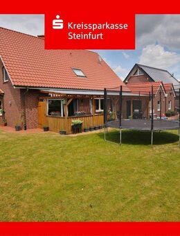 Willkommen im Familienidyll - großzügiges EFH mit großem Garten und Doppelgarage - Ochtrup