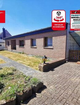 Schöner Bungalow mit Traumgarten Wohnen auf einer Ebene - Düren
