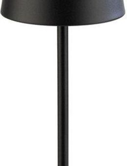 APS LED Tischleuchte "MERLE MINI" Kabellose USB-C Tischleuchte, USB-Ladefunktion, LED fest integriert, warmweiß - kaltweiß, Spritzwasssergeschützt IP 54, inkl. Dockinstation und Fernbedienung