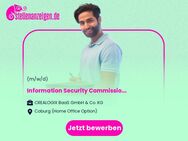 Information Security Commissioner (m/w/d) - Stuttgart