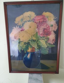 verkaufe hier ein Original Blumendruckgemälde - Barby (Elbe)