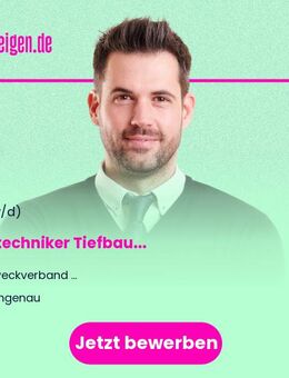 Bautechniker Tiefbau (m/w/d) - Aalen