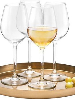 van Well Weinglas Ida, 4-tlg., Glas, spülmaschinengeeignet, 38 cl, 4-teilig