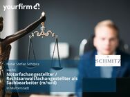 Notarfachangestellter / Rechtsanwaltfachangestellter als Sachbearbeiter (m/w/d) - Mutterstadt