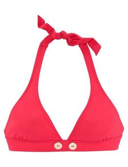 Vivance Triangel-Bikini mit goldfarbenen Zierknöpfen