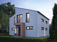 Chic, modern, groß und eindrucksvoll Modernes Wohnen von massa haus - Lahnau