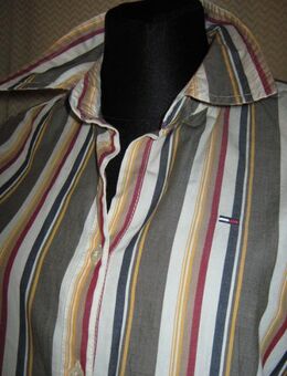 NEU * Edel * klassisch * Streifen * Langarm * Hemd- Bluse "TOMMY HILFIGER" Gr. 40- 42/ M- L * cremé- beige * nude * dunkel- blau * bordaux- rot * mais- gelb * - Riedlingen