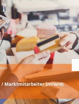 Verkäufer / Marktmitarbeiter (m/w/d) - Creglingen