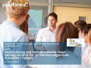 Team Leitung und Stellvertretende Team Leitung (m/w/d) für Offene Ganztagsschule in Vollzeit / Teilzeit - Düsseldorf