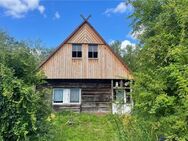 Historisches Blockbohlenhaus im Spreewald mit 5048 m² Grundstück davon 1600 m² Bauland -Hofstelle- - Burg (Spreewald)