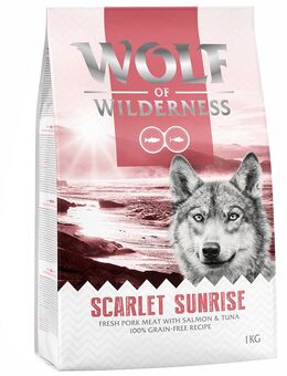 Wolf of Wilderness "Scarlet Sunrise" Lachs & Thunfisch - getreidefrei - 1 kg