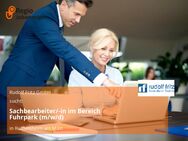 Sachbearbeiter/-in im Bereich Fuhrpark (m/w/d) - Rüsselsheim