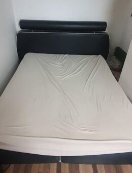 Wunderschönes Boxspringbett (180x200 cm) wegen Auswanderung abzugeben! - München