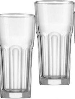 Ritzenhoff & Breker Gläser-Set Riad, Glas, Facetten-Optik, 6-teilig