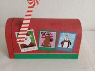 Geschenkbox für Weihnachten Form eines Briefkastens hoch 13cm Lang 23cm breit 10 - Essen